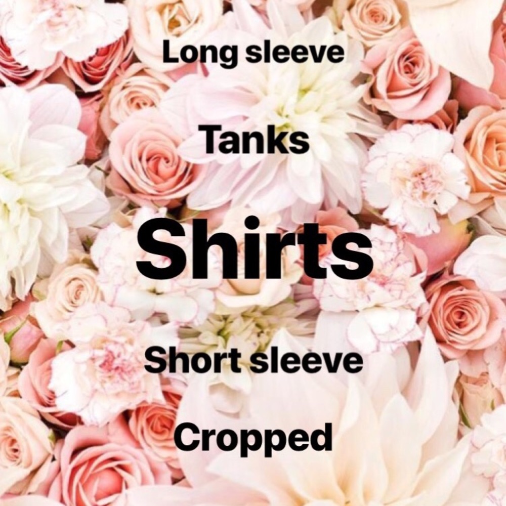 Shirts of all kinds
